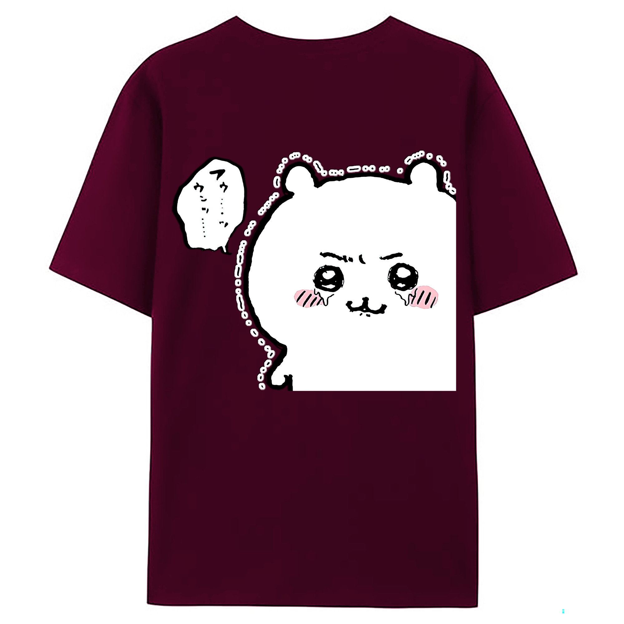 （画像用） ちいかわ ちいかわ Chii-kawa chiikawa レディース半袖Tシャツ(バックプリント)